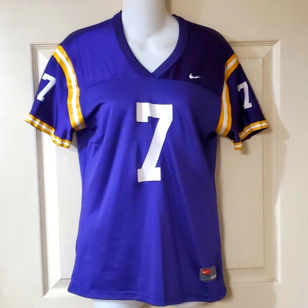 LSU Tigers Leonard Fournette #7 Football-NCAA Nike Jersey Size L(12/14) Kids